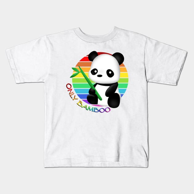 Onda - Only Bamboo Kids T-Shirt by Smoky Lemon